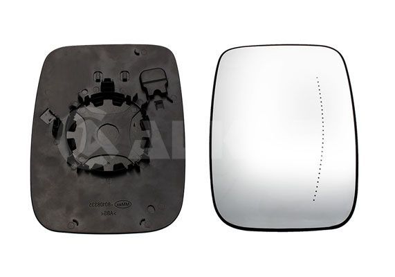 Veidrodėlio stiklas, išorinis veidrodėlis ALKAR 6472083