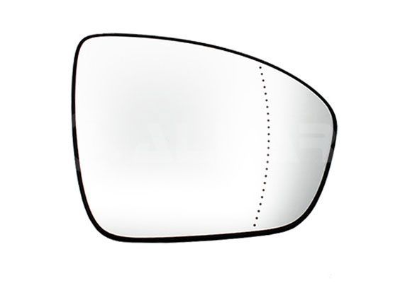 Veidrodėlio stiklas, išorinis veidrodėlis ALKAR 6472202