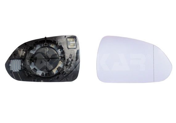 Veidrodėlio stiklas, išorinis veidrodėlis ALKAR 6472692