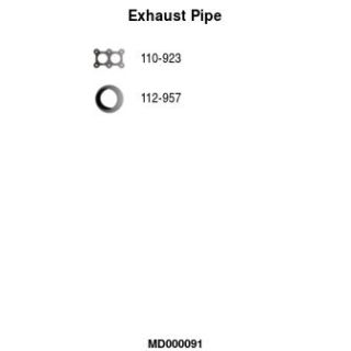 Išleidimo kolektorius FA1 MD000091