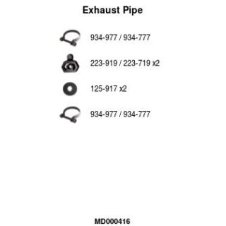 Išleidimo kolektorius FA1 MD000416