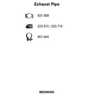 Išleidimo kolektorius FA1 MD000450