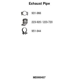 Išleidimo kolektorius FA1 MD000457