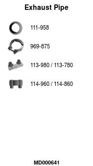 Išleidimo kolektorius FA1 MD000641