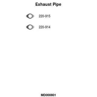 Išleidimo kolektorius FA1 MD000801