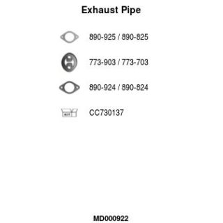 Išleidimo kolektorius FA1 MD000922