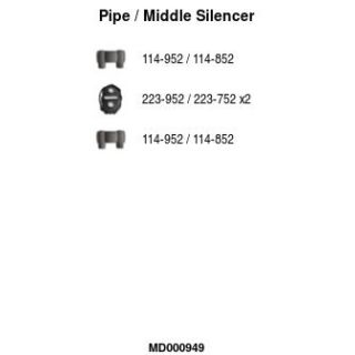 Išleidimo kolektorius FA1 MD000949