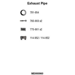 Išleidimo kolektorius FA1 MD000960