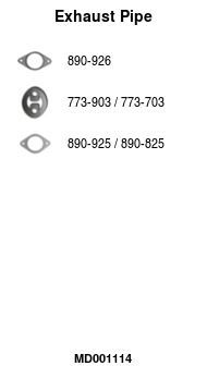 Išleidimo kolektorius FA1 MD001114