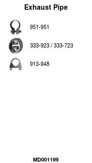 Išleidimo kolektorius FA1 MD001199