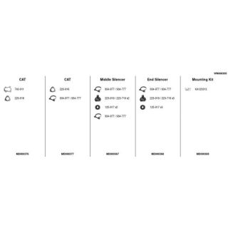 Išmetimo sistema FA1 WN000205