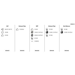 Išmetimo sistema FA1 WN000215