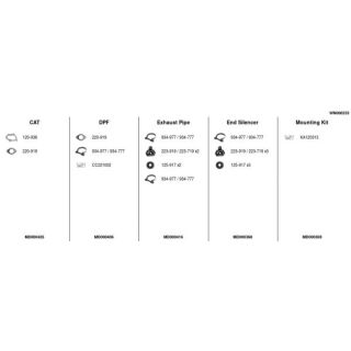 Išmetimo sistema FA1 WN000233