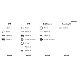 Išmetimo sistema FA1 WN000268