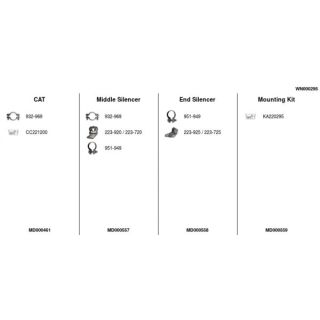 Išmetimo sistema FA1 WN000295