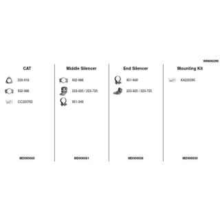 Išmetimo sistema FA1 WN000296