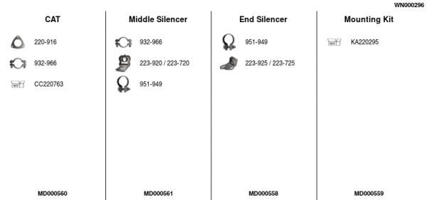 Išmetimo sistema FA1 WN000296