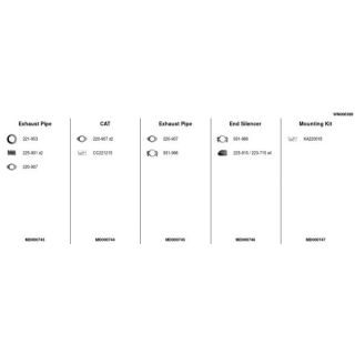 Išmetimo sistema FA1 WN000389