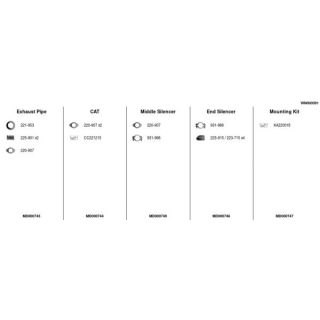 Išmetimo sistema FA1 WN000391