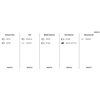 Išmetimo sistema FA1 WN000393