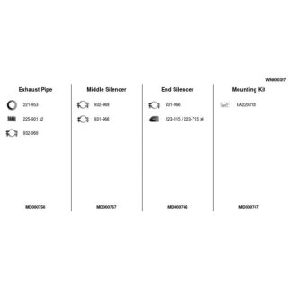 Išmetimo sistema FA1 WN000397