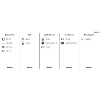 Išmetimo sistema FA1 WN000414