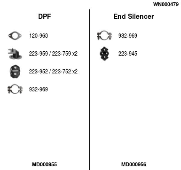 Išmetimo sistema FA1 WN000479