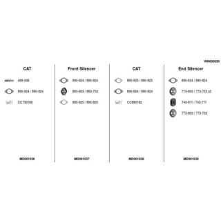 Išmetimo sistema FA1 WN000520