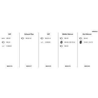 Išmetimo sistema FA1 WN000535