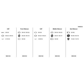 Išmetimo sistema FA1 WN000536