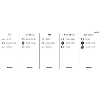 Išmetimo sistema FA1 WN000537