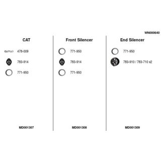 Išmetimo sistema FA1 WN000640