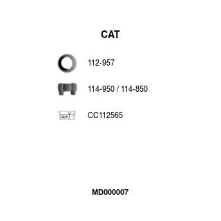 Katalizatoriaus keitiklis FA1 MD000007