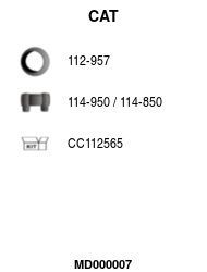 Katalizatoriaus keitiklis FA1 MD000007