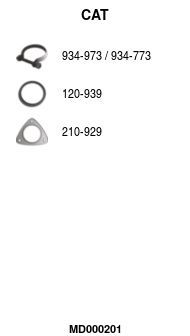 Katalizatoriaus keitiklis FA1 MD000201