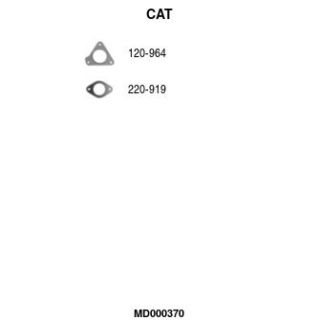 Katalizatoriaus keitiklis FA1 MD000370