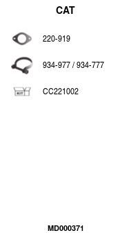 Katalizatoriaus keitiklis FA1 MD000371