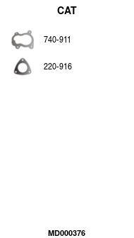 Katalizatoriaus keitiklis FA1 MD000376