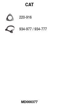 Katalizatoriaus keitiklis FA1 MD000377