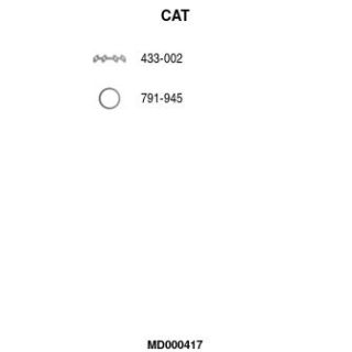 Katalizatoriaus keitiklis FA1 MD000417