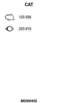 Katalizatoriaus keitiklis FA1 MD000425