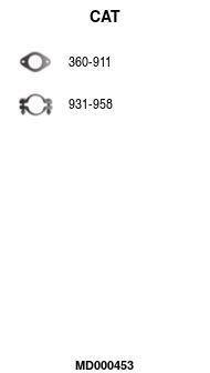 Katalizatoriaus keitiklis FA1 MD000453