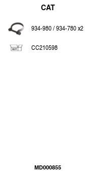 Katalizatoriaus keitiklis FA1 MD000855