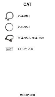 Katalizatoriaus keitiklis FA1 MD001030