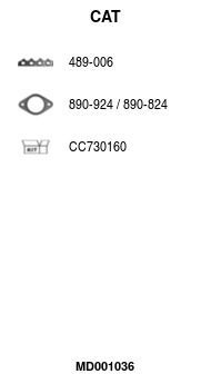 Katalizatoriaus keitiklis FA1 MD001036