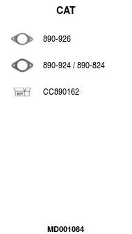 Katalizatoriaus keitiklis FA1 MD001084