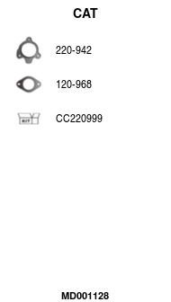 Katalizatoriaus keitiklis FA1 MD001128