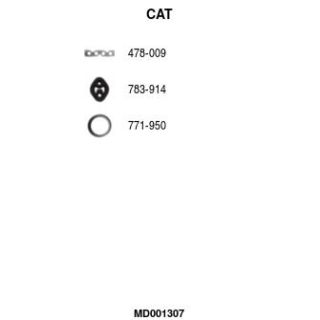 Katalizatoriaus keitiklis FA1 MD001307