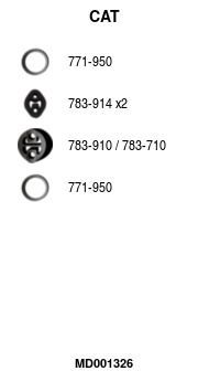 Katalizatoriaus keitiklis FA1 MD001326