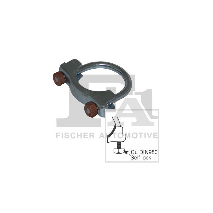 Vamzdžių sujungimas, išmetimo sistema FA1 921-957